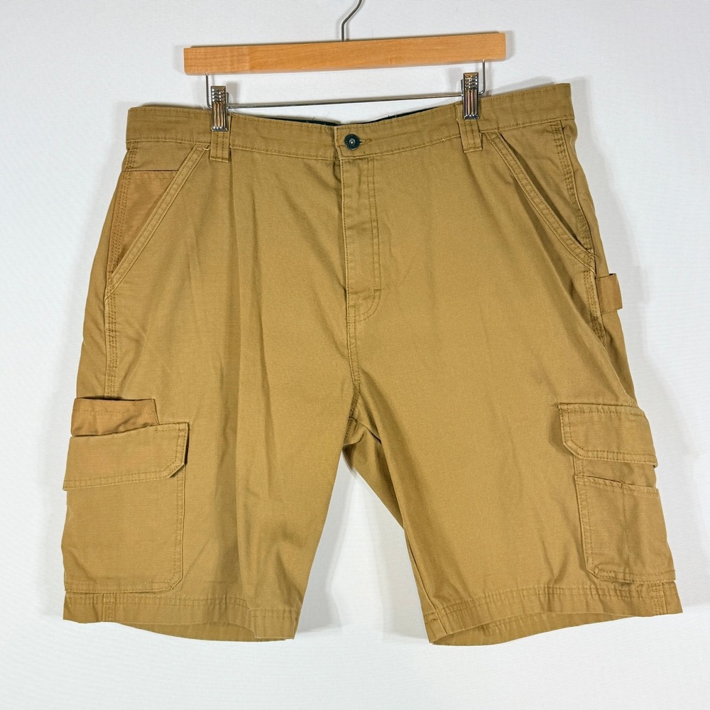 Genuine Dickies 38 Cargo‎ Shorts Khaki Mens Workwear Utility Gorpcore Skater